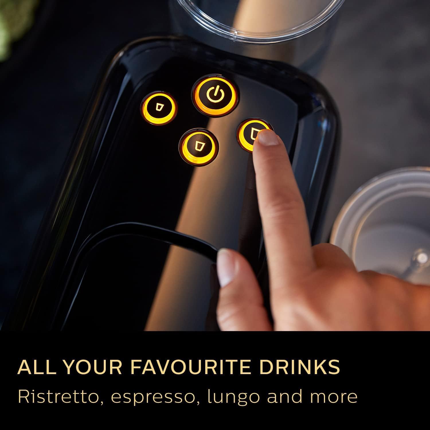 Thumbnail 6 de Philips L’OR Barista capsule coffee machine & milk frother (LM8014/60) in black