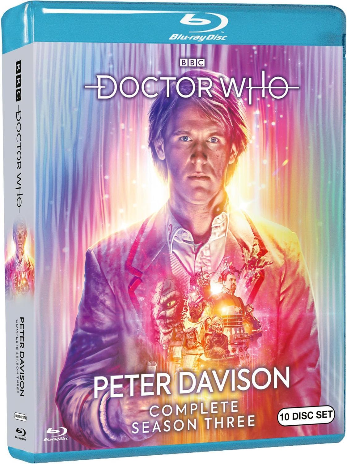 Thumbnail 1 de Doctor Who 0883929846566: Peter Davison Complete Series Three Blu-ray, 10 Discs