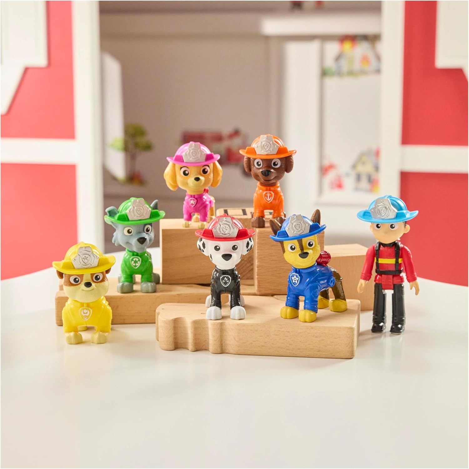 Thumbnail 4 de Paw Patrol Fire Rescue Team Pack 7 figures