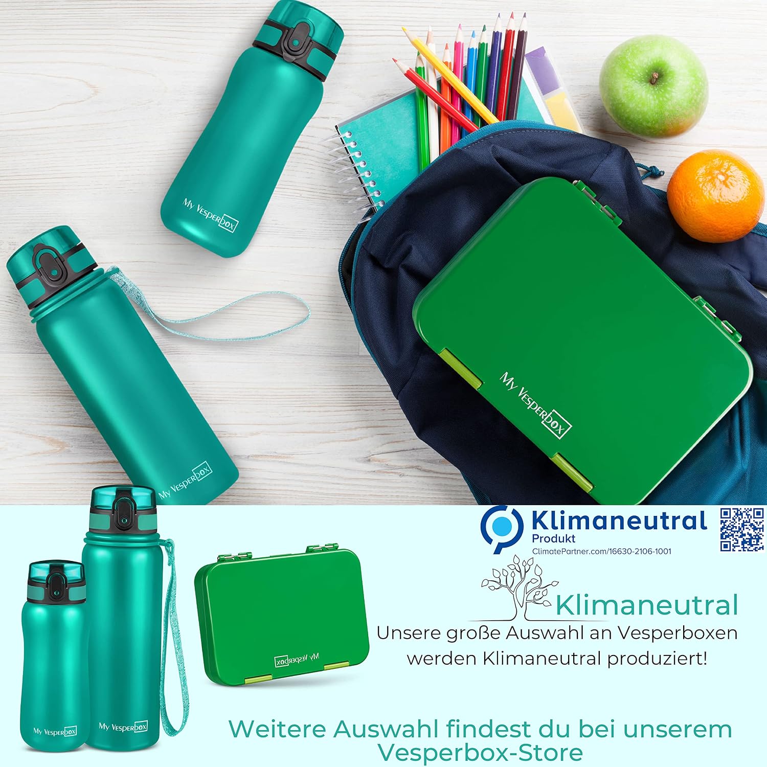 Detalle 2 de MY VESPERBOX Thermosflasche Kinder 12 h