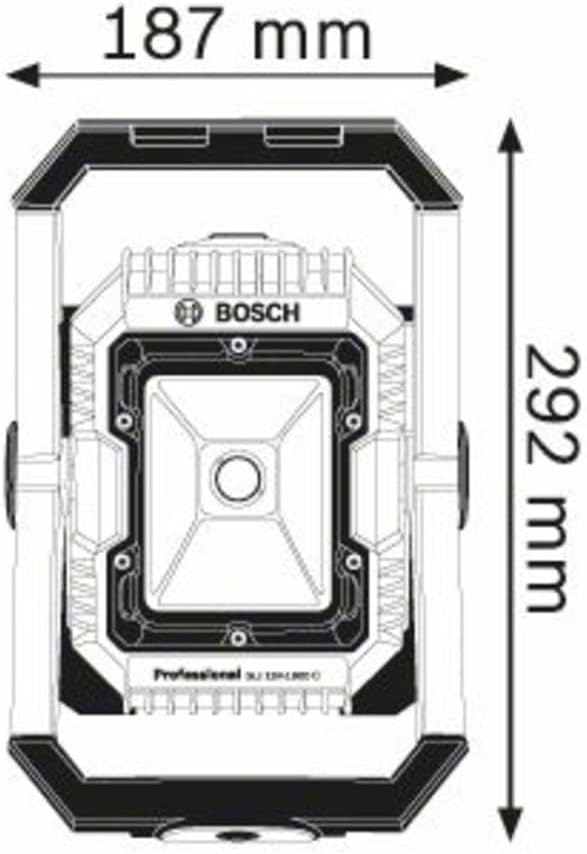 Detalle de Projecteur de chantier LED sans-fil Bosch Professional 18V System GLI 18V-2200 C (Connect Ready)