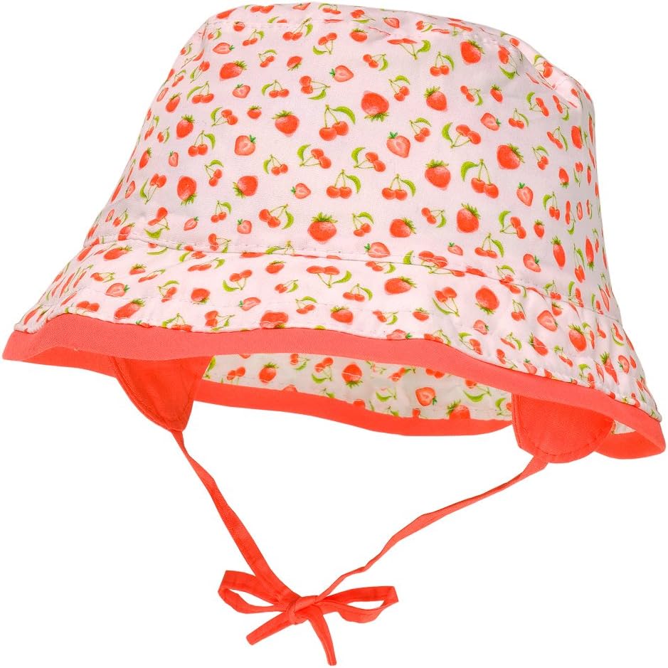 Maximo - Hut Früchte Ohrenklappen Bindeband, Cappellino Bimba 0-24