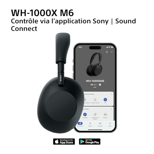 Thumbnail 11 de Sony WH-1000XM6 : Casque sans fil premium à réduction de bruit