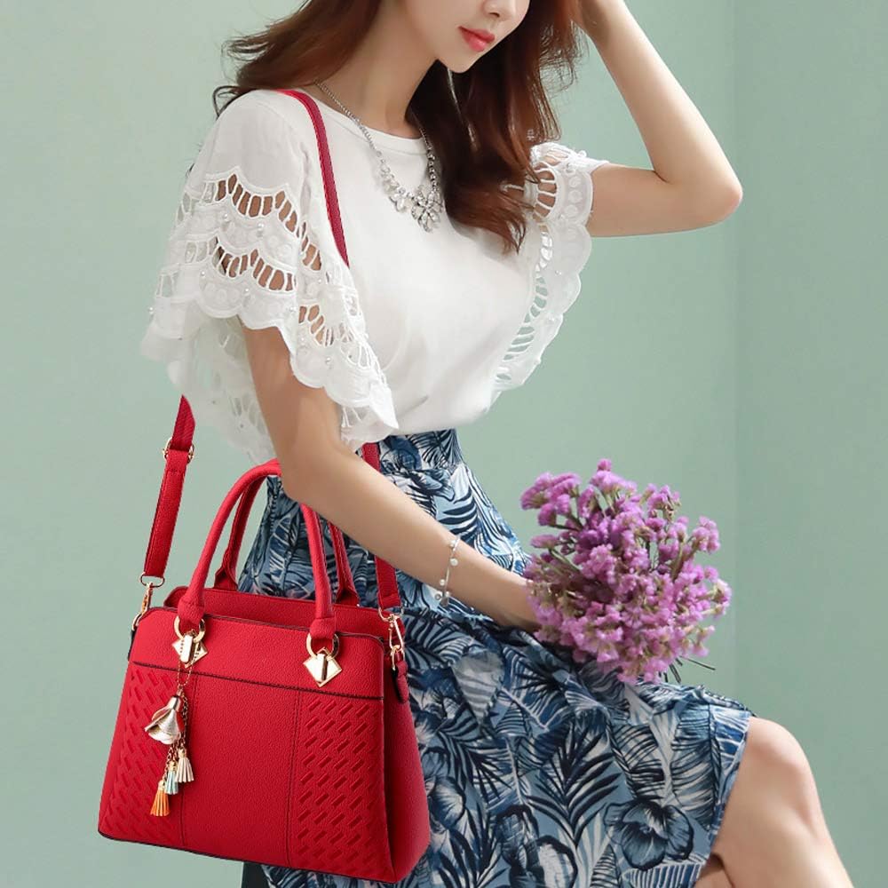 Thumbnail 2 de ACNCN Women's Handbags PU Leather Tote 31x14x23cm