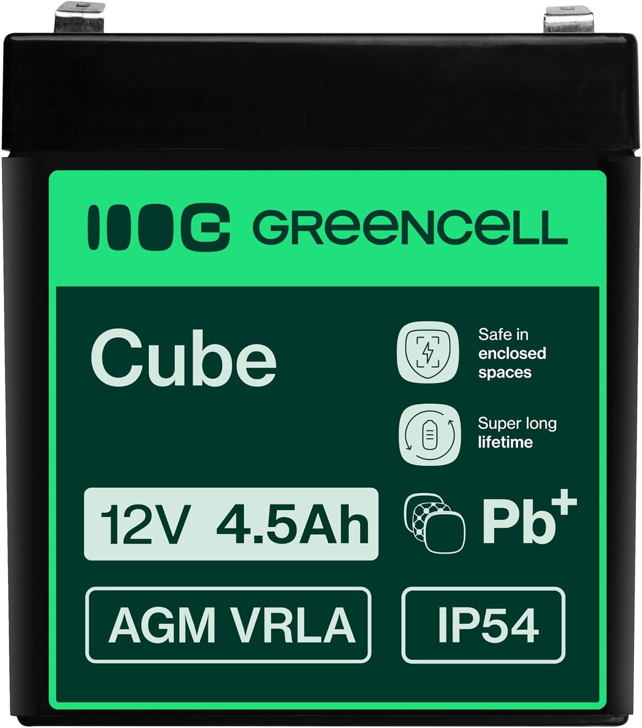 Detalle de Green Cell AGM Akku 4,5 Ah 🔌