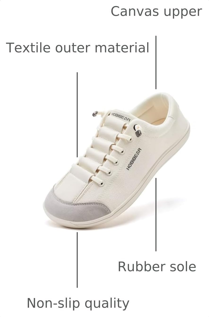 Detalle de Barefoot Canvas Slip-On Shoes, Zero Drop