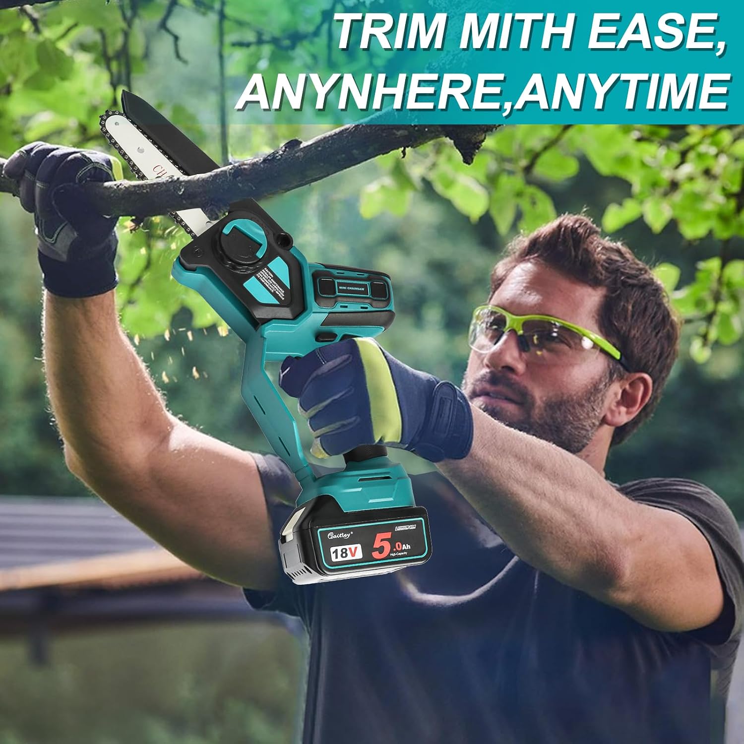 Thumbnail 6 de Waitley mini chainsaw for 15 cm bar