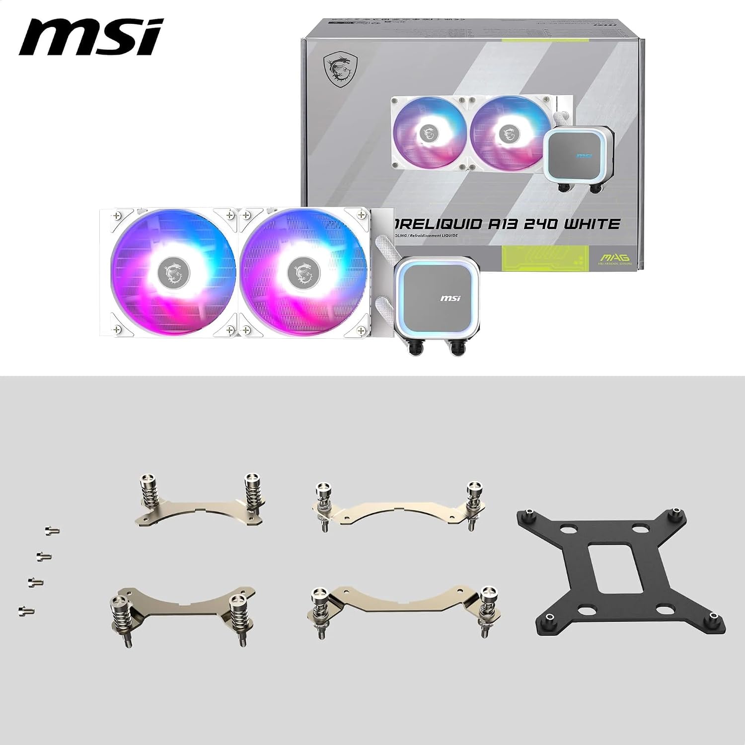 Thumbnail 6 de MSI MAG CORELIQUID A13 240 dissipatore CPU