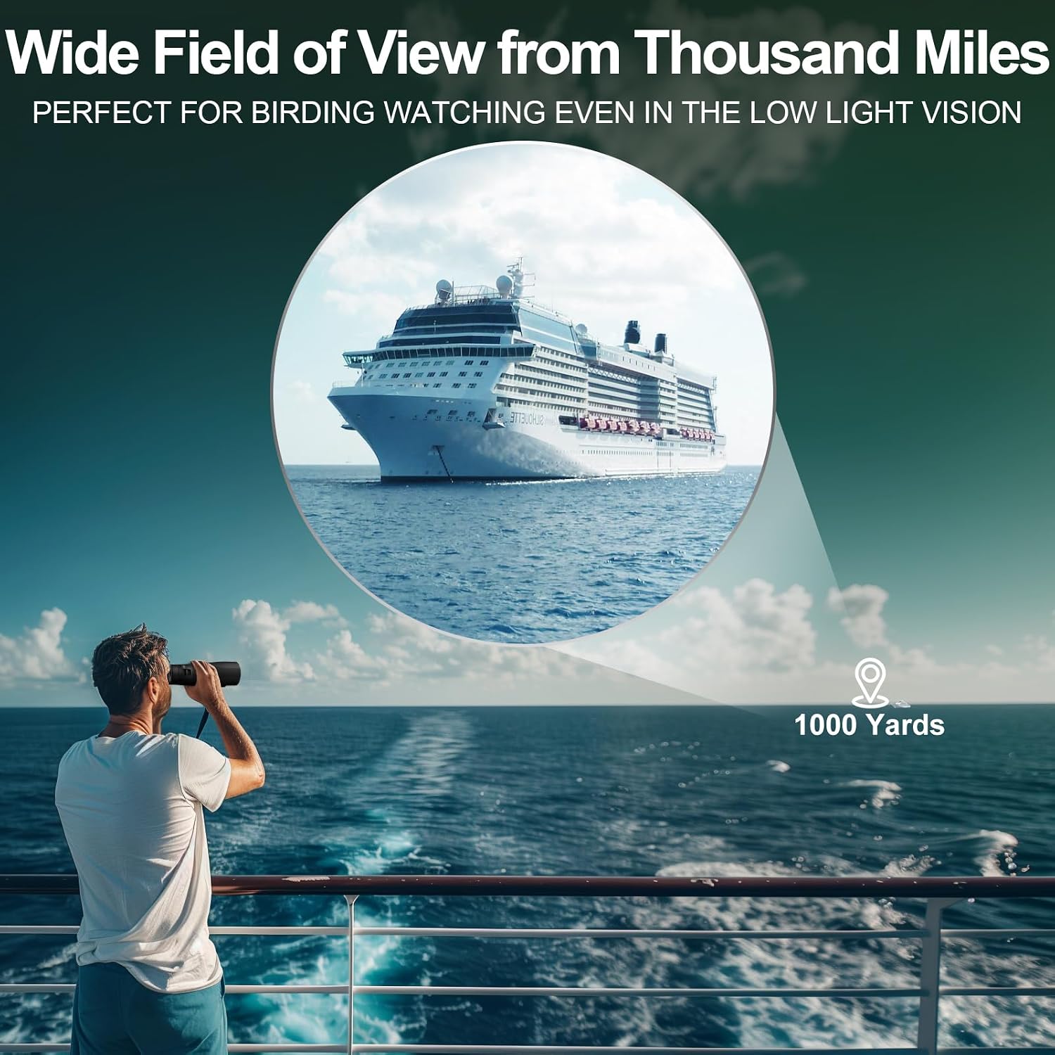 Thumbnail 5 de Aurosports 15x56 High‑Powered Binoculars for Adults