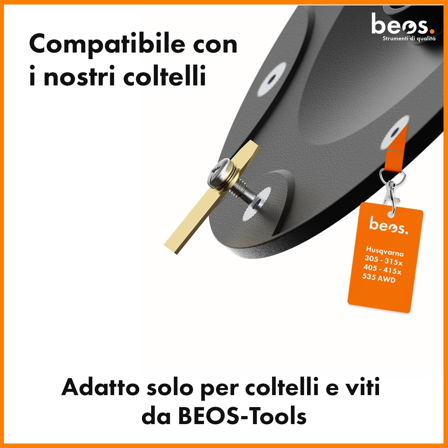 Thumbnail 5 de BEOS disco lama 7x per tosaggeba robotizzato (pattino rotante) compatibile Husqvarna Automower 305/310/315x/405/410/415x/535 AWD