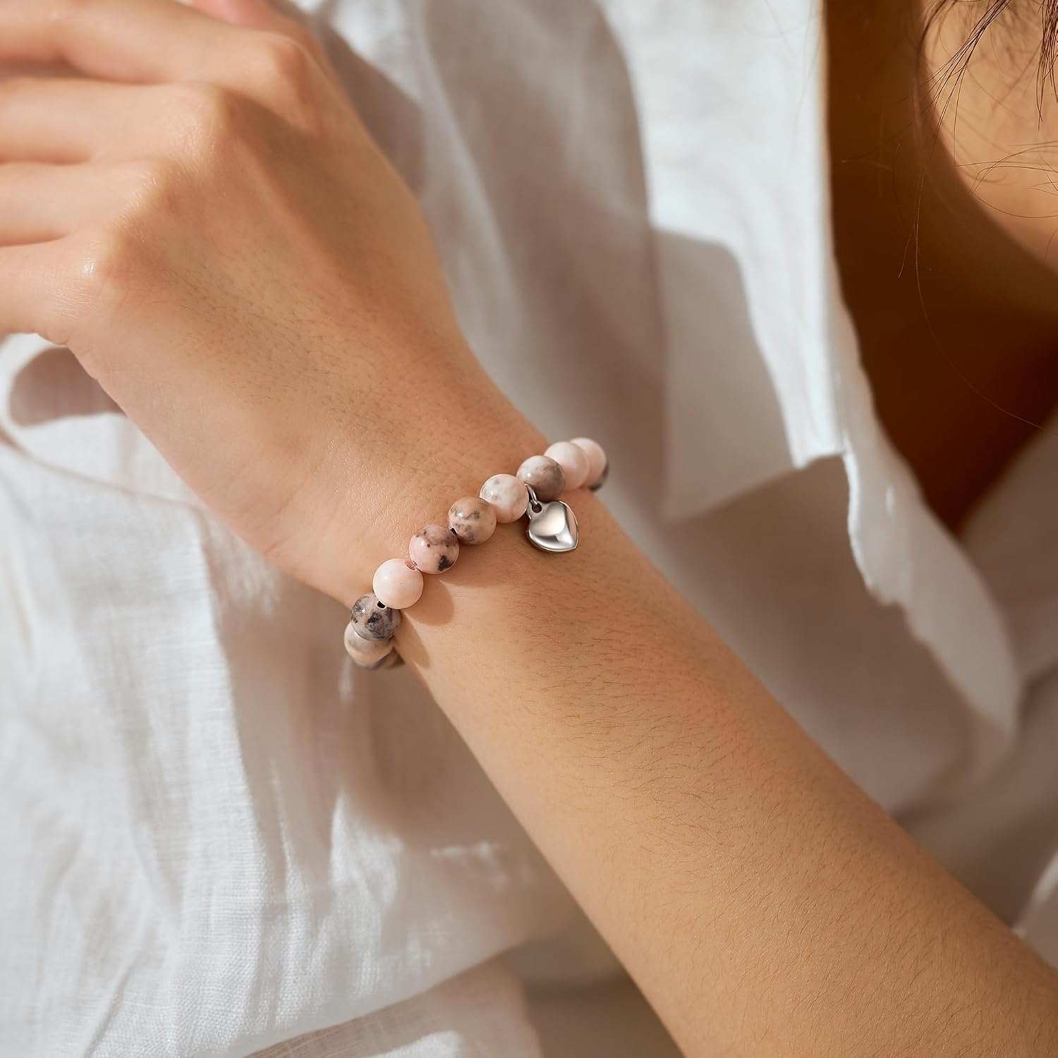 Thumbnail 5 de POWWA Naturstein Armband 18 cm