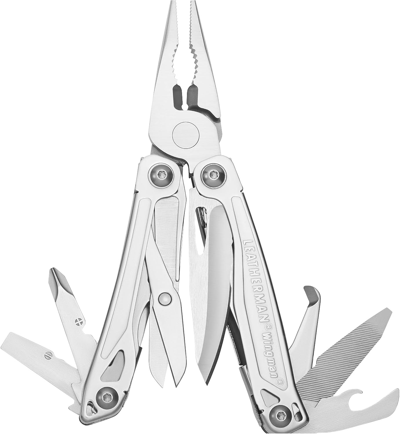 Leatherman Wingman Multi-Tool – 14 Werkzeuge, Edelstahl, kompakt und zuverlässig