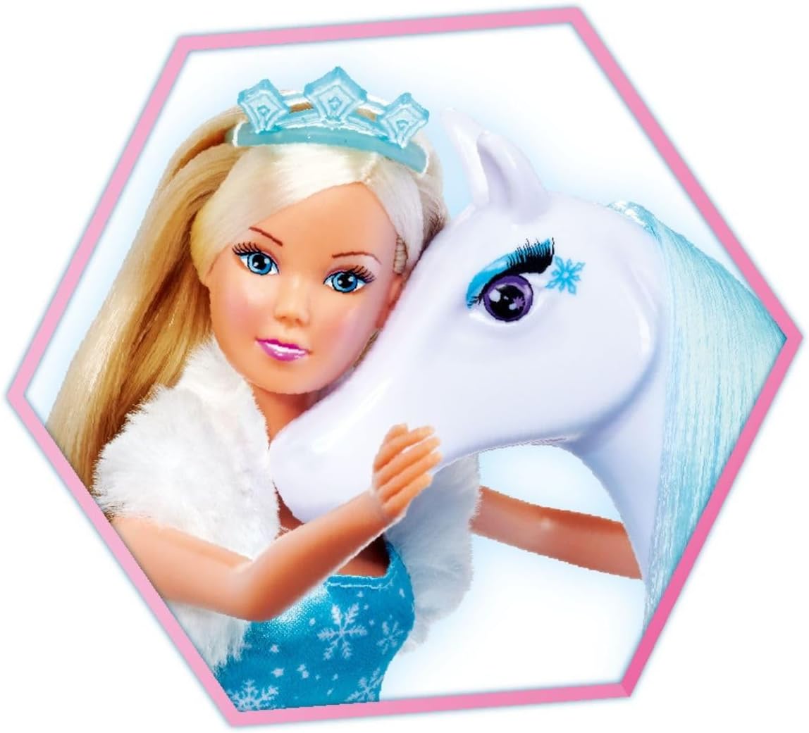 Detalle 2 de Simba 105733522 Steffi LOVE Snödröm – isprinsessa med häst och släde