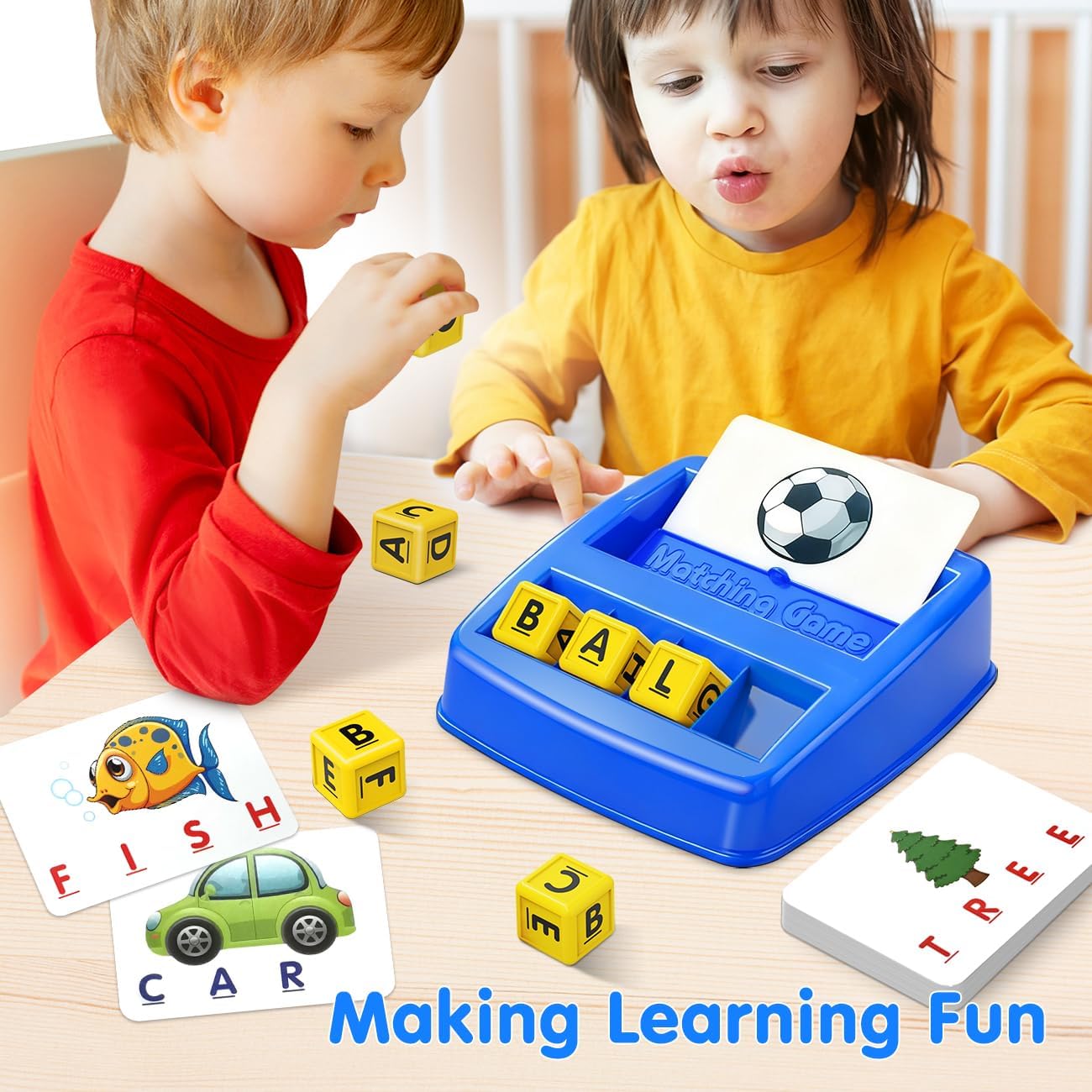 Detalle 2 de HahaGift Letter Recognition Game for Young Learners