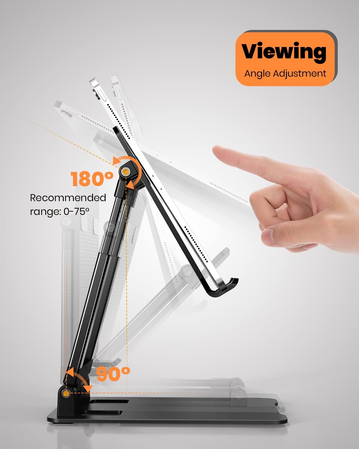 Detalle 1 de Klearlook Portable Tablet Stand for 4–13" devices