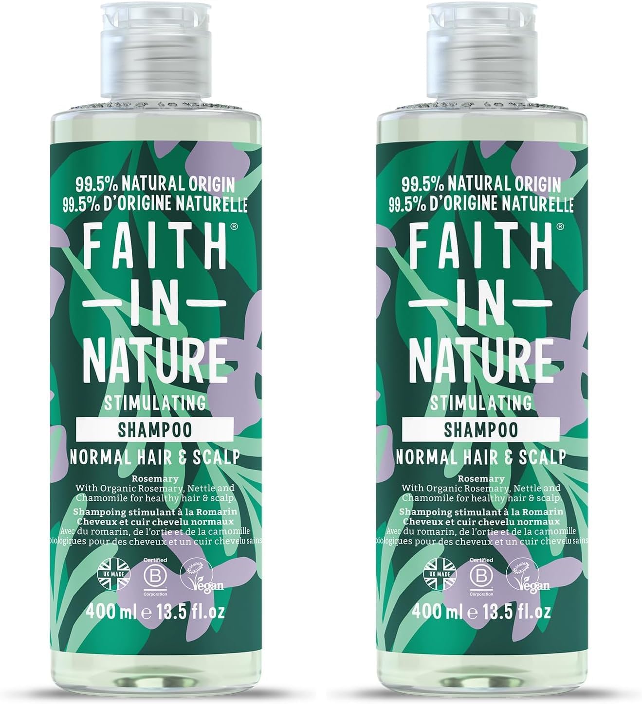 Thumbnail 6 de Faith In Nature Shampoo Naturale al Rosmarino – Stimolante per Capelli e Cuoio Capelluto Normali, Vegano e Cruelty Free (400 ml)