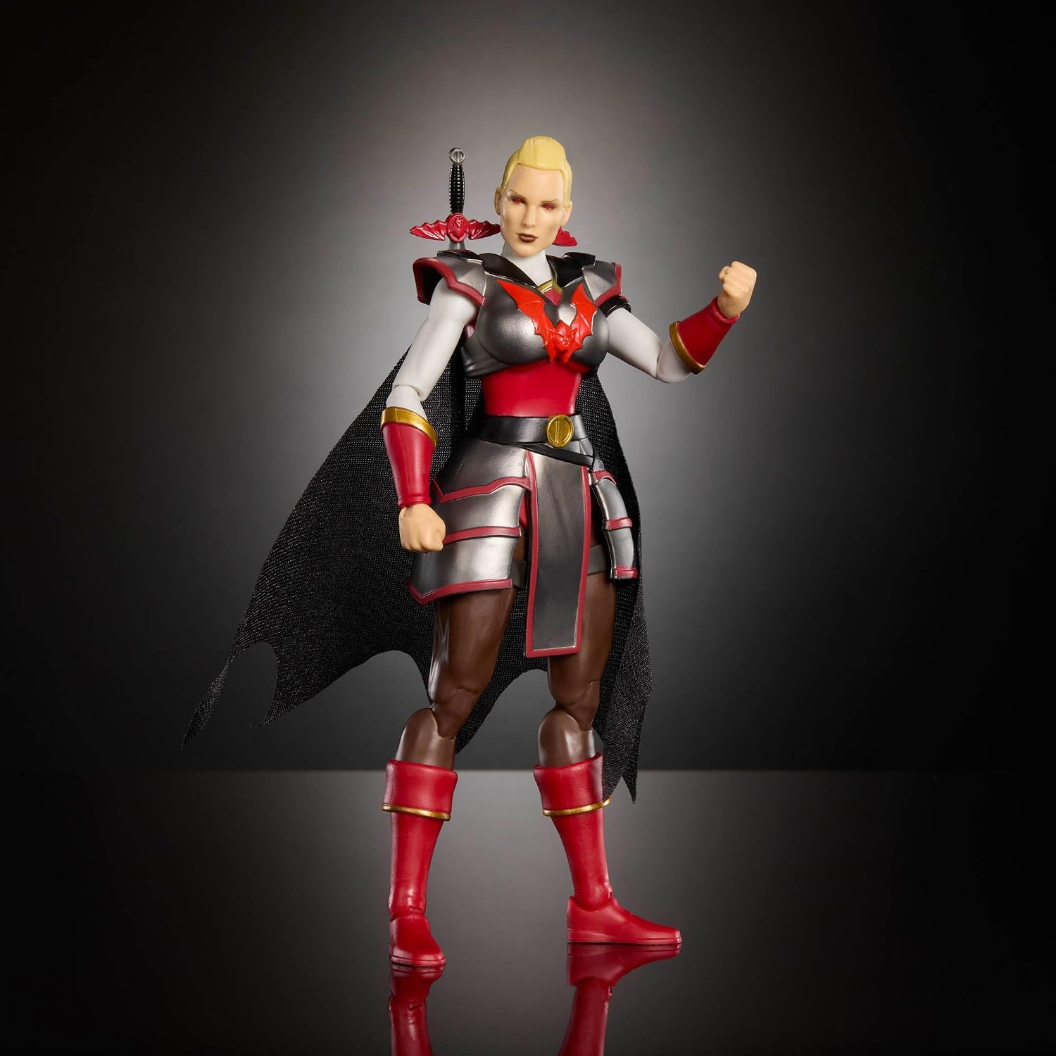 Detalle de Masters of the Universe Masterverse Deluxe Actionfigur JHJ83 (ca. 18 cm) mit 30 beweglichen Gelenken