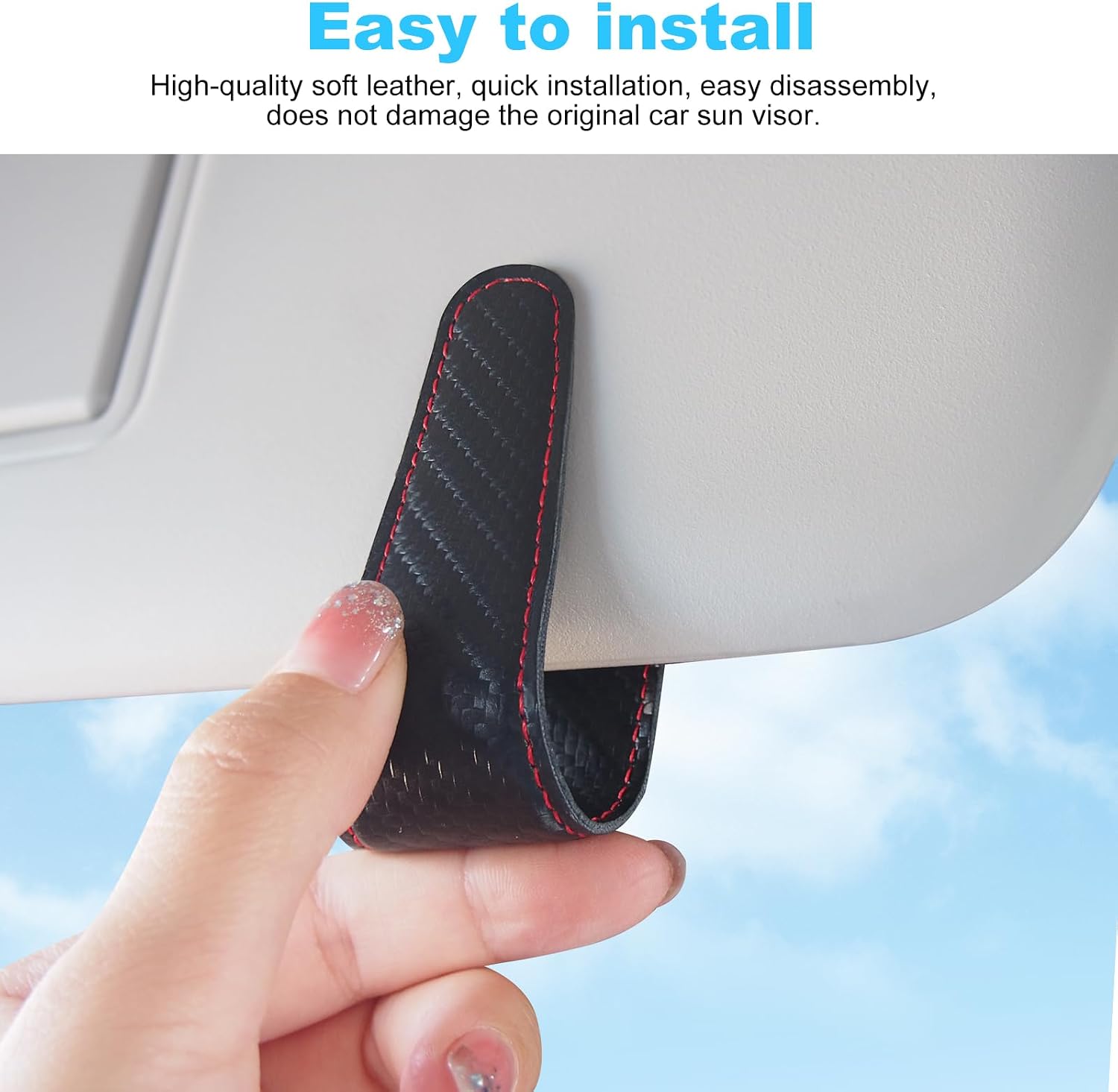 Thumbnail 2 de TCJJ Sunglasses Holder for Car Visor