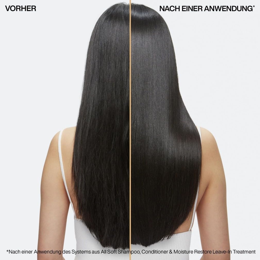 Detalle de Redken All Soft Shampoo für trockenes und brüchiges Haar (Omega-6 & Argan-Öl) – 300 ml