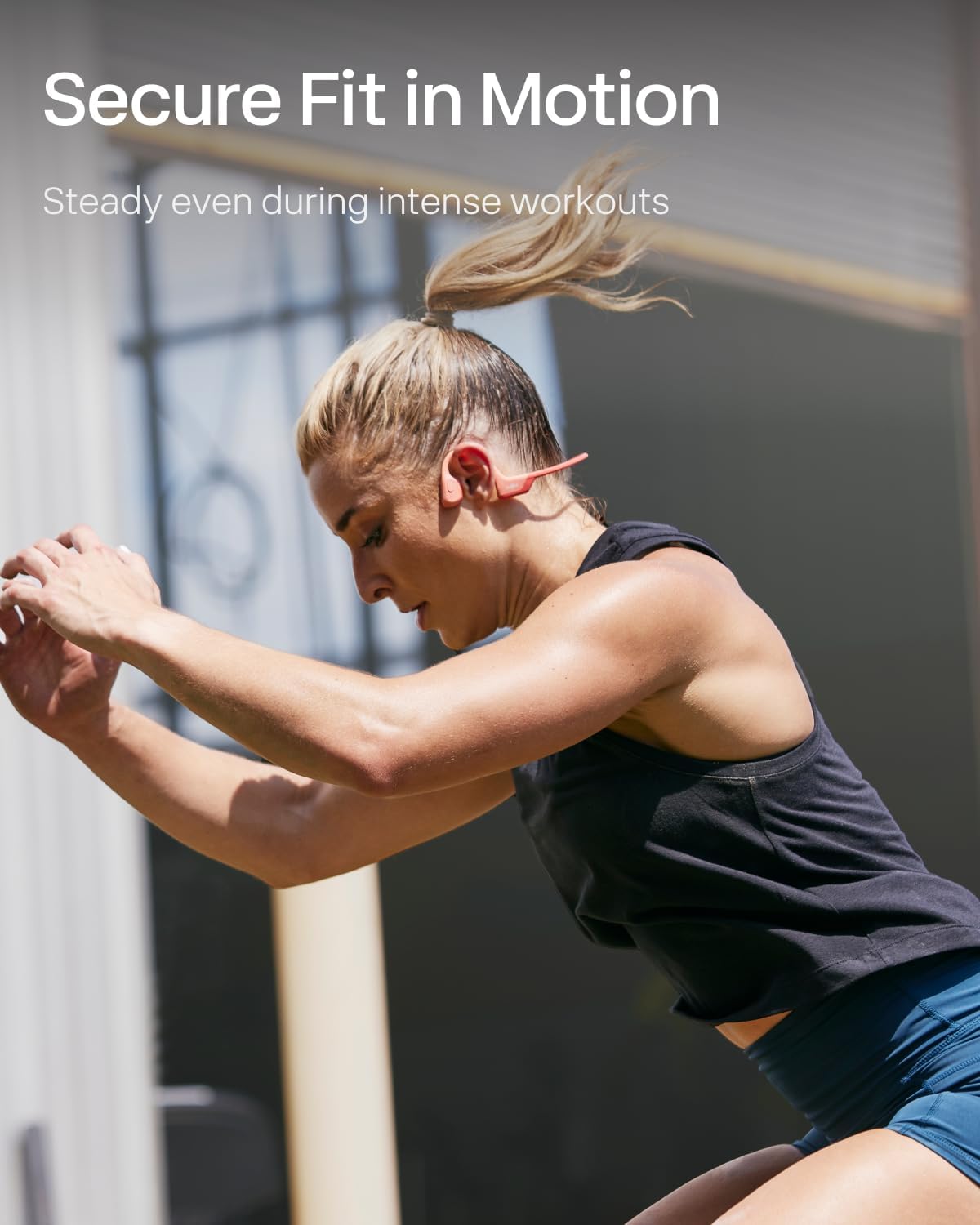 Detalle 2 de SHOKZ Bone Conduction Headphones OpenRun Pro