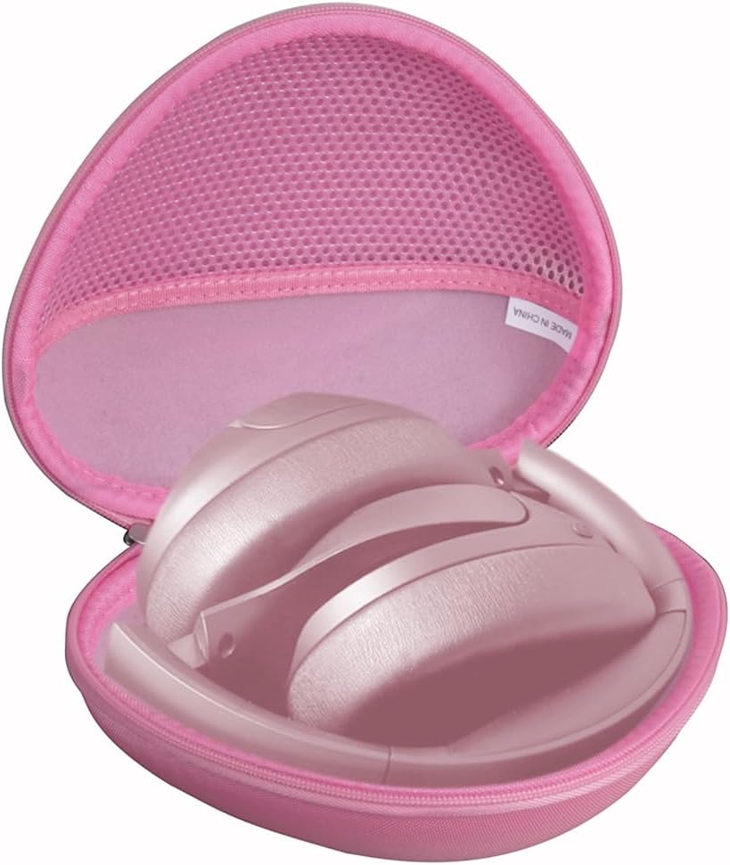 Thumbnail 6 de Hermitshell hard travel case for TOZO HT2 hybrid active noise cancelling headphones (Dark Red)