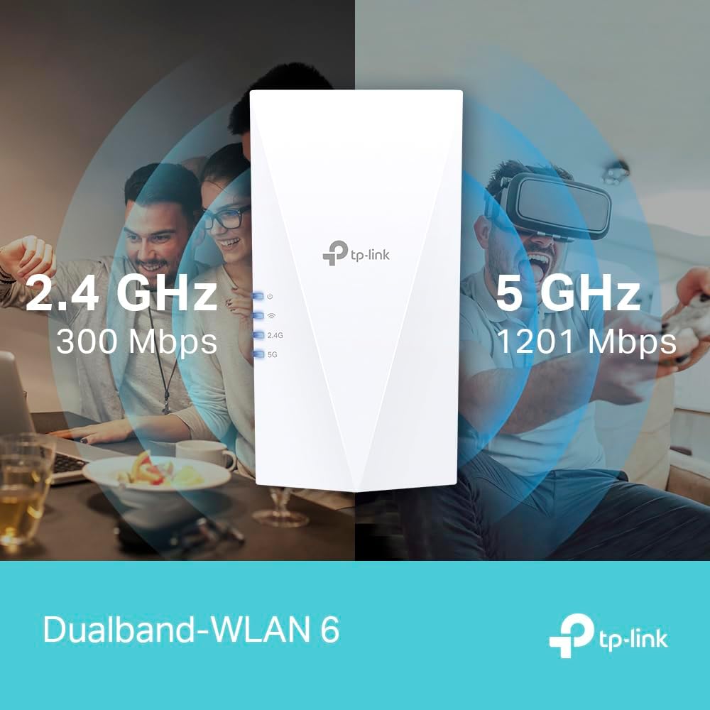 Thumbnail 1 de TP-Link RE500X AX1500 WLAN Verstärker 📶