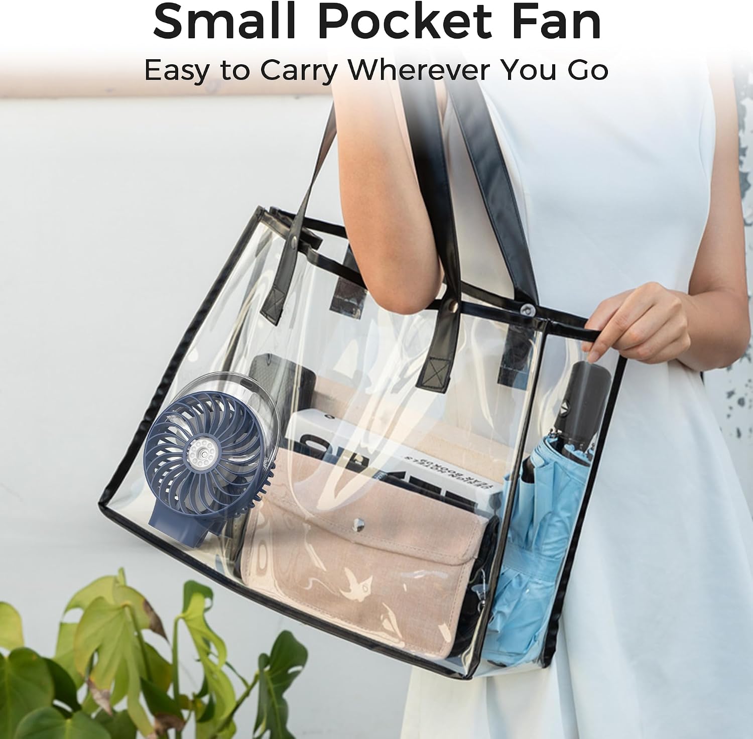 Thumbnail 6 de COMLIFE Handheld Spray Fan with 3000mAh Battery and 25ml Mist Reservoir