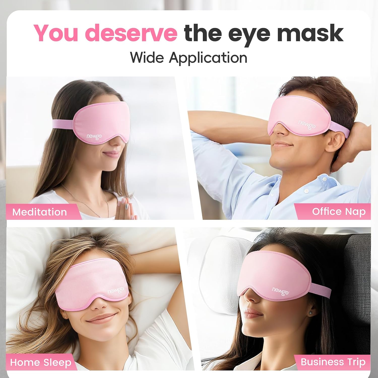 Thumbnail 5 de NEWGO Cooling Gel Eye Mask for Puffiness and Dark Circles 💆♂️?⏺