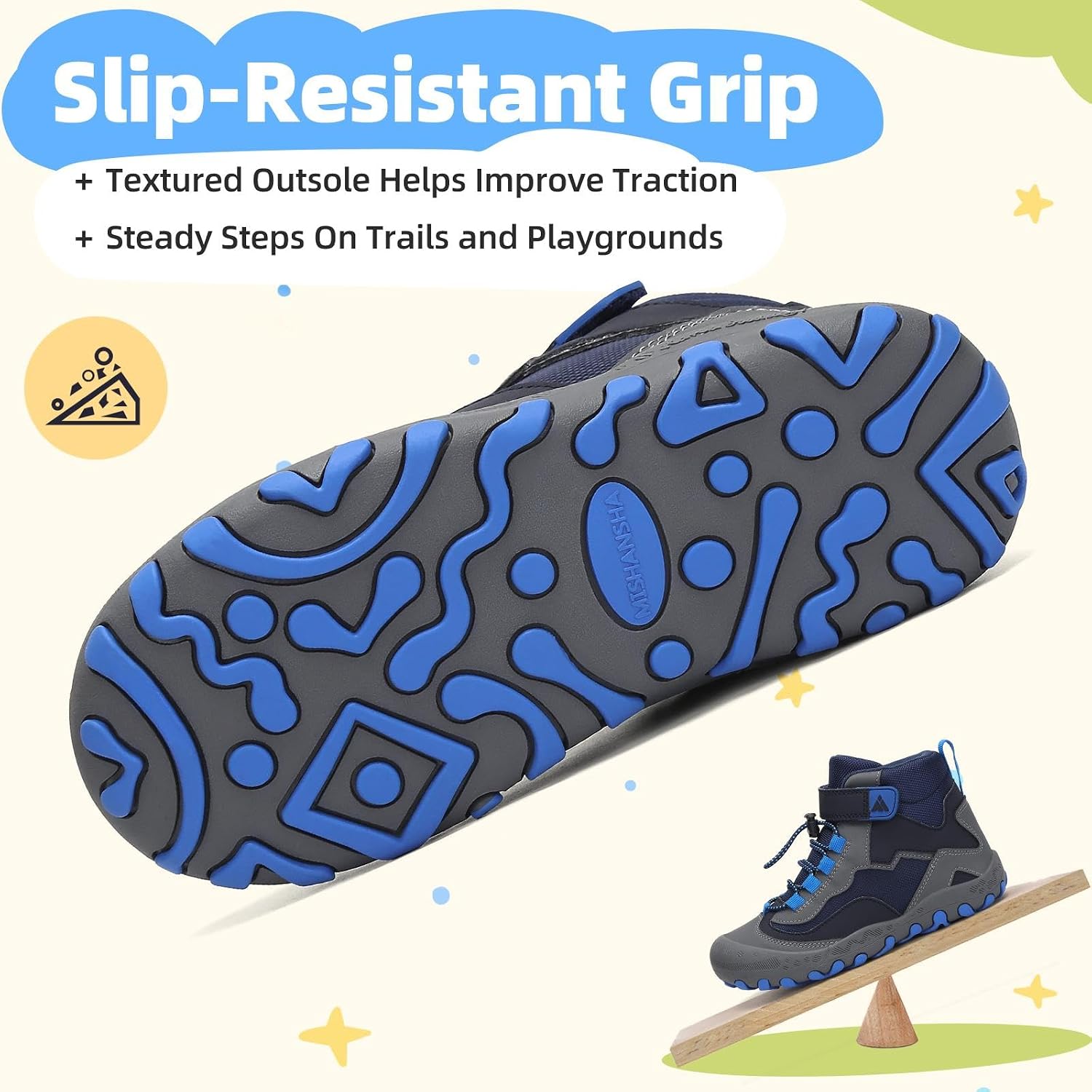 Thumbnail 6 de Mishansha Kids Hiking Boots with Oxford Upper