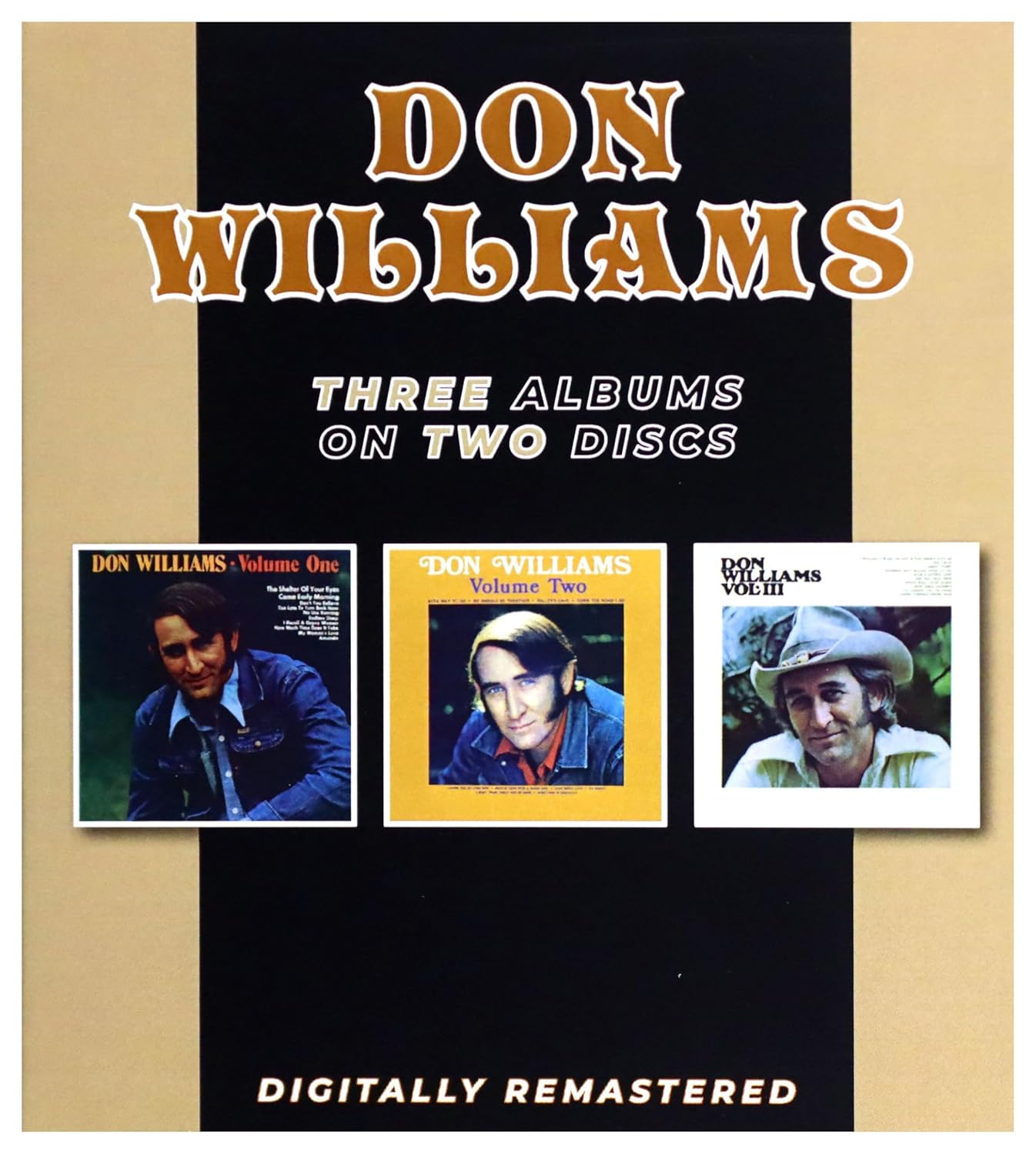 Detalle de Don Williams Volume One / Volume Two / Volume III Country CD Collection