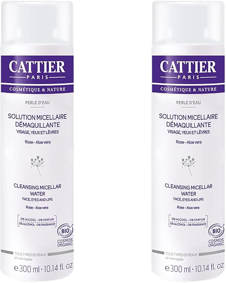 Detalle 2 de Cattier Perle d'Eau – Solution Micellaire Démaquillante 300 ml
