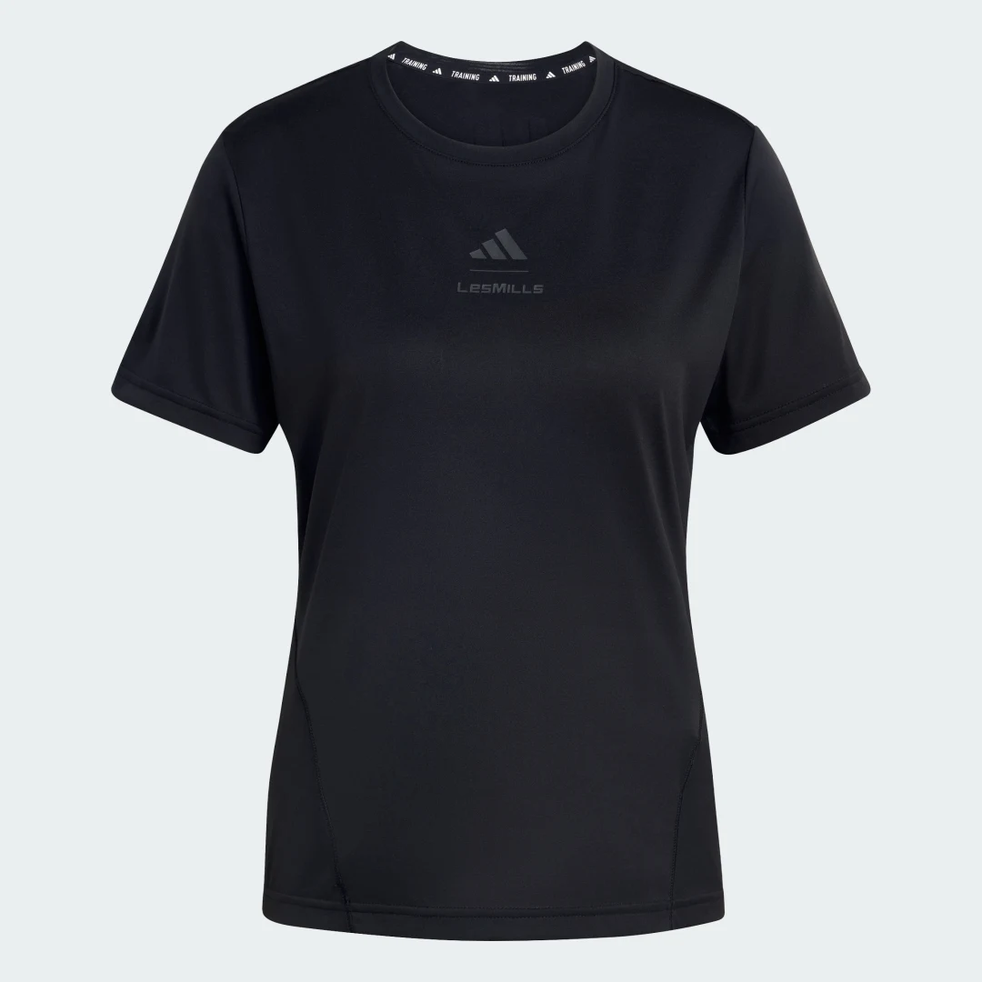 Thumbnail 3 de Camiseta estampada Les Mills de Adidas en negro