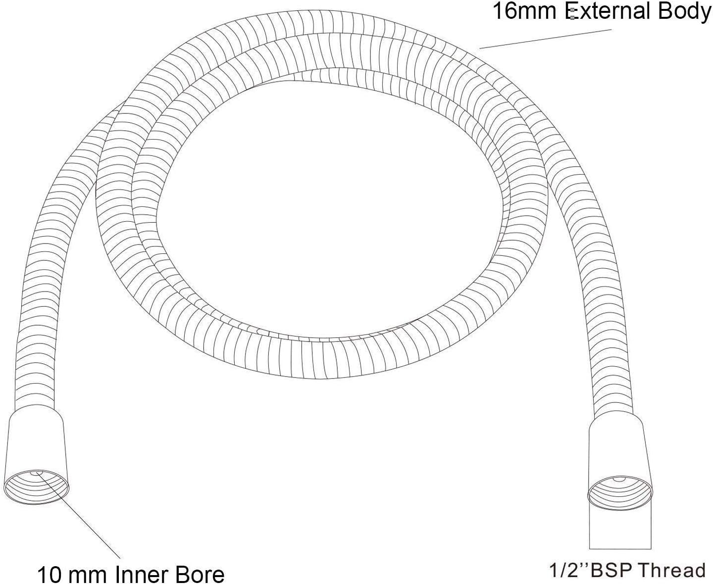 Thumbnail 6 de SAMODRA Shower Hose 1.5m 10mm Large Bore