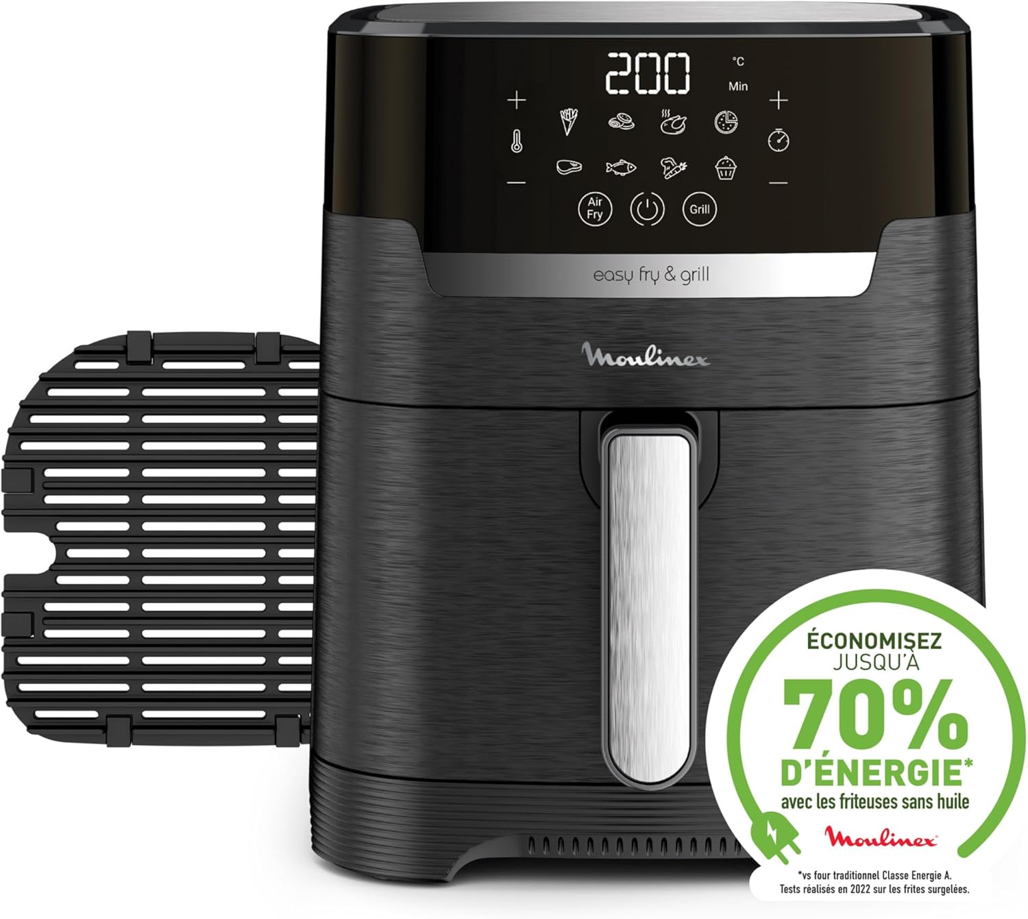 Detalle de Moulinex Easy Fry & Grill EZ505810 friteuse sans huile 4,6 L đ