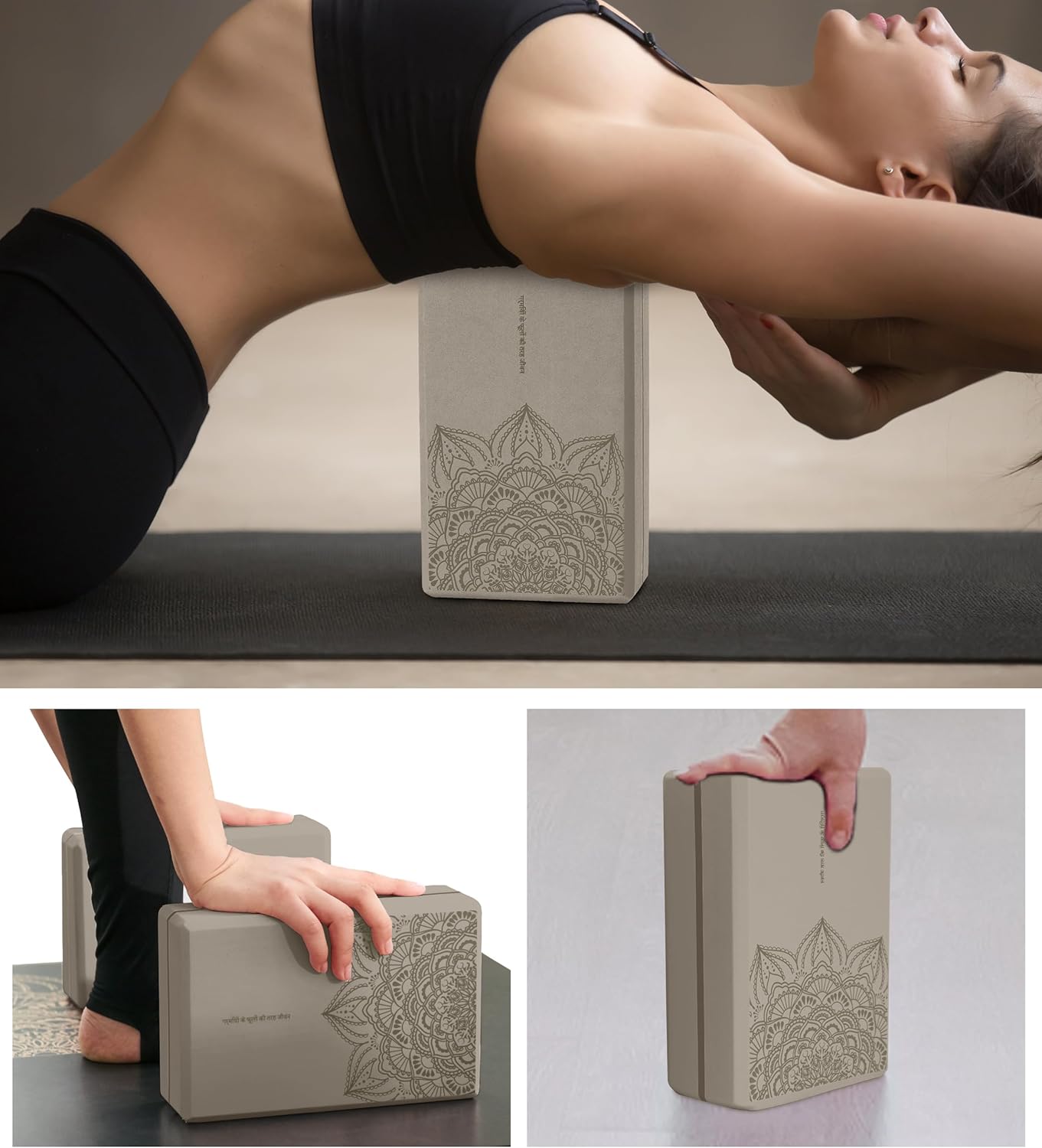 Thumbnail 5 de LaiEr Yoga Block 9"x6"x3" foam blocks set 🧘♀