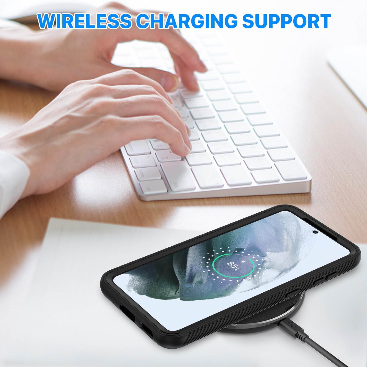 Detalle de CENHUFO Galaxy S21 case with screen