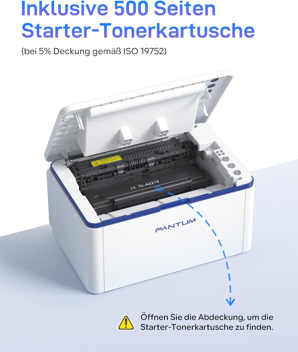 Thumbnail 5 de PANTUM BP2309W Laserdrucker 20 ppm für Zuhause und Büro