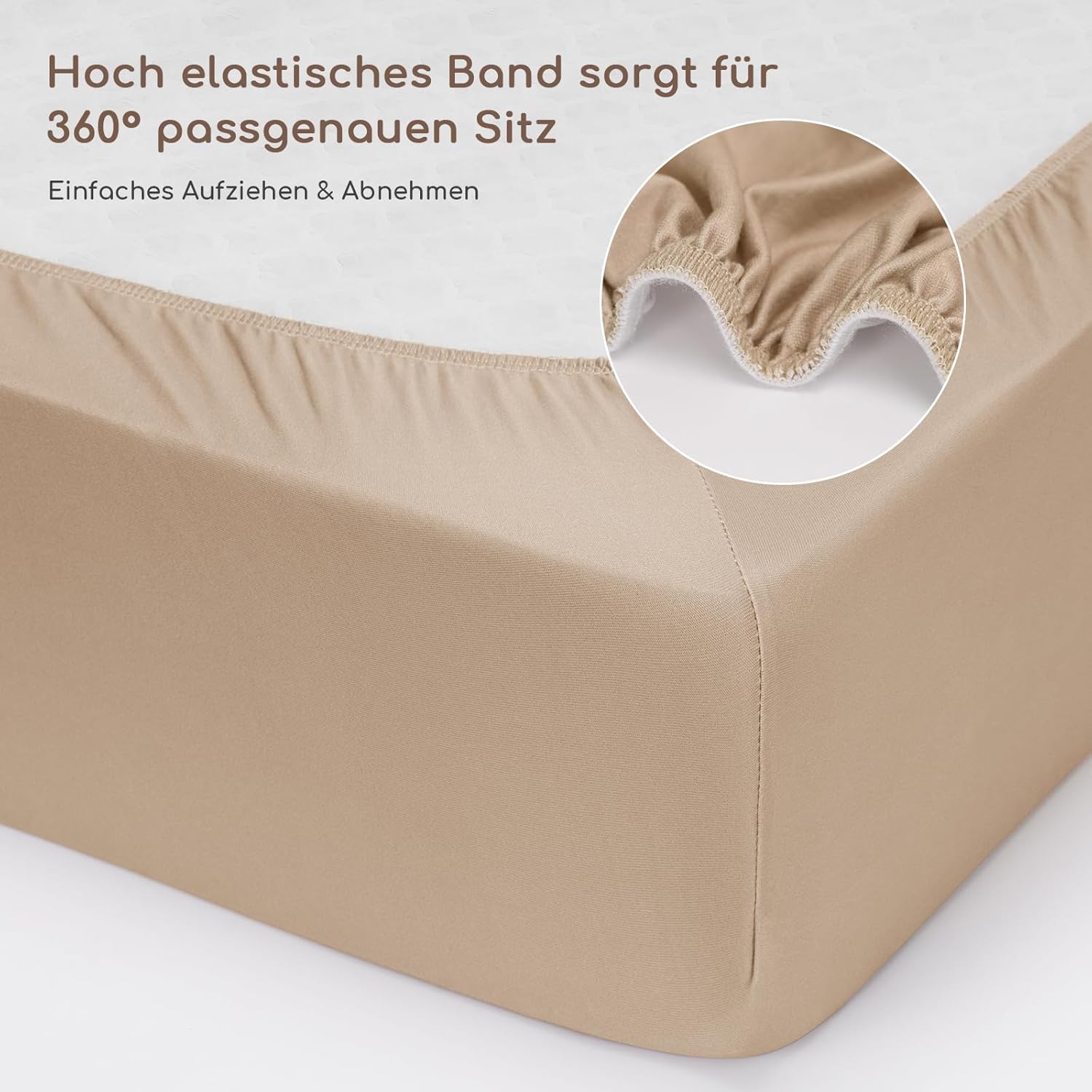Thumbnail 4 de Yukkidds Spannbettlaken 60x120 cm – 3er-Set, Baby–Weiche Microfaser, atmungsaktiv & pflegeleicht