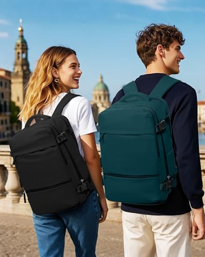 Detalle de SZLX Mochila de Cabina 40x30x20 para Mujer – Compatibilidad Ryanair/Wizz Air y más