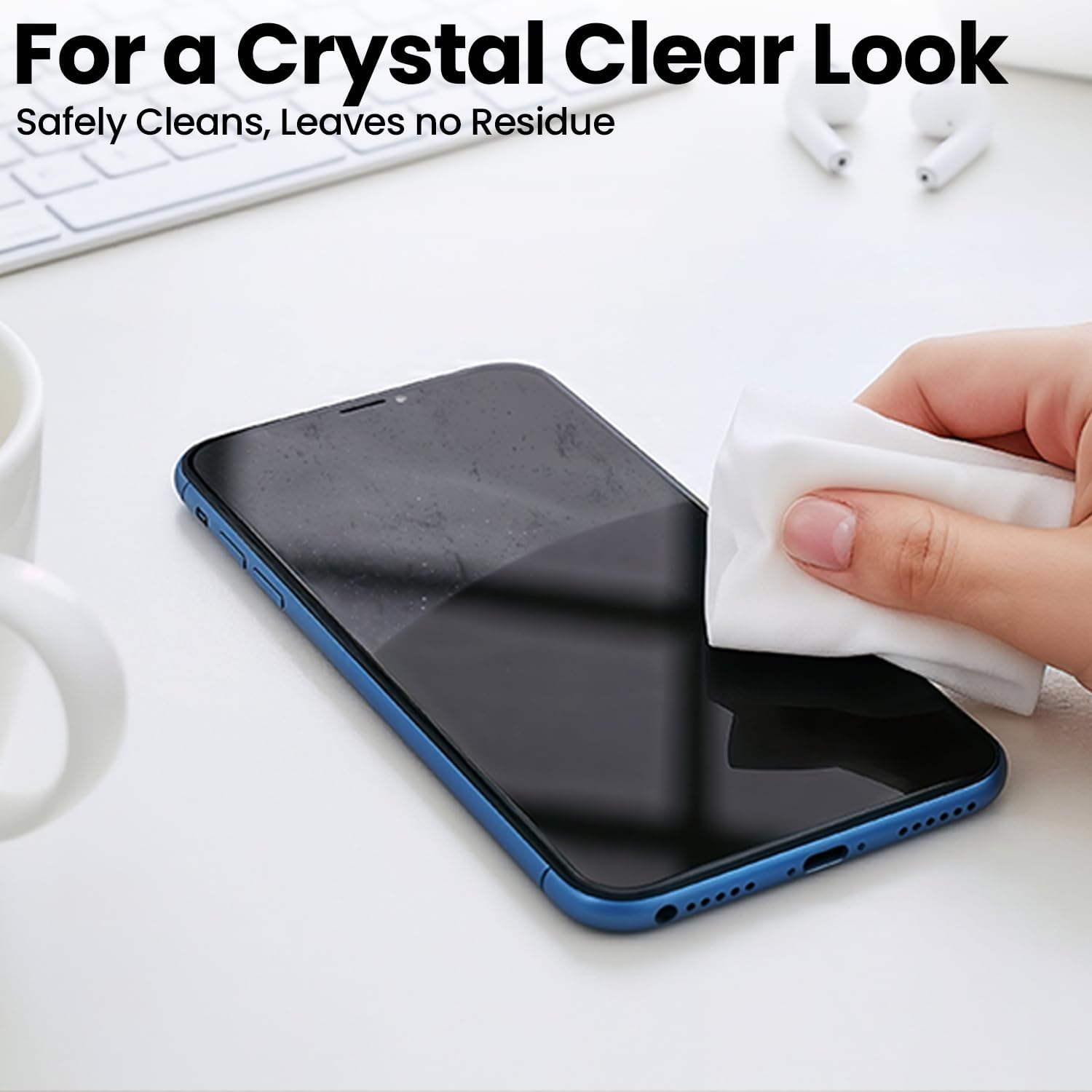 Detalle 2 de EVEO Screen Wipes 150 Pack electronic wipes