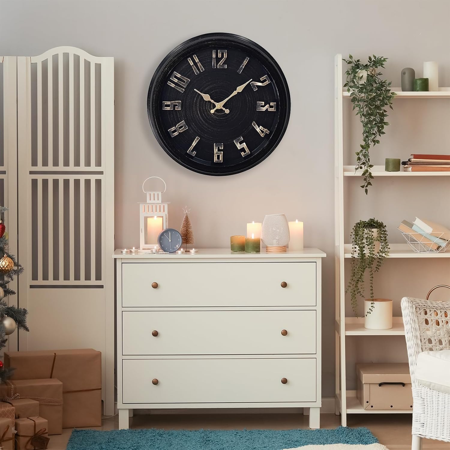 Thumbnail 4 de DIYZON Country Style 16 Inch Wall Clock