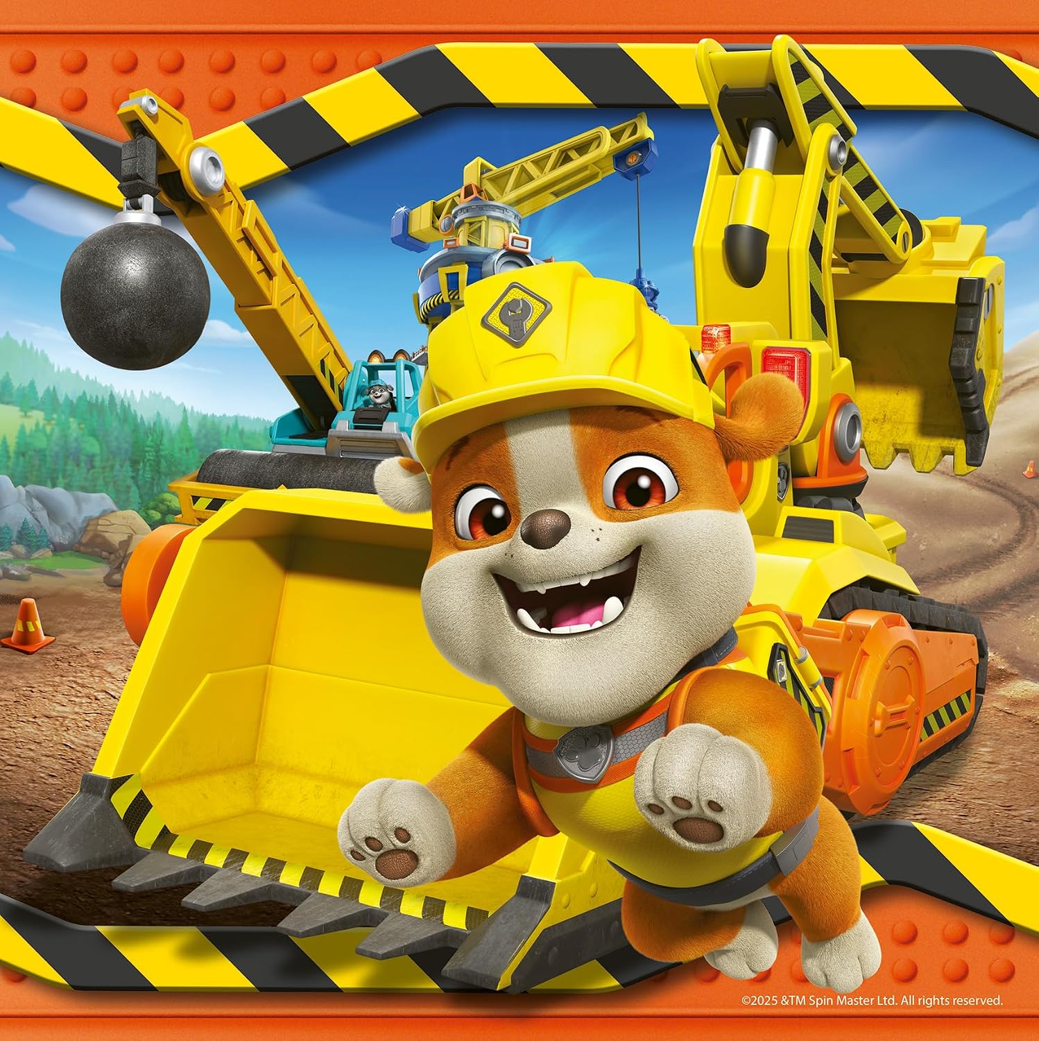 Detalle 2 de Ravensburger Kinderpuzzle „Rubble & Crew“ – 3er-Set mit 3×49 Teilen für Kinder ab 5 Jahren