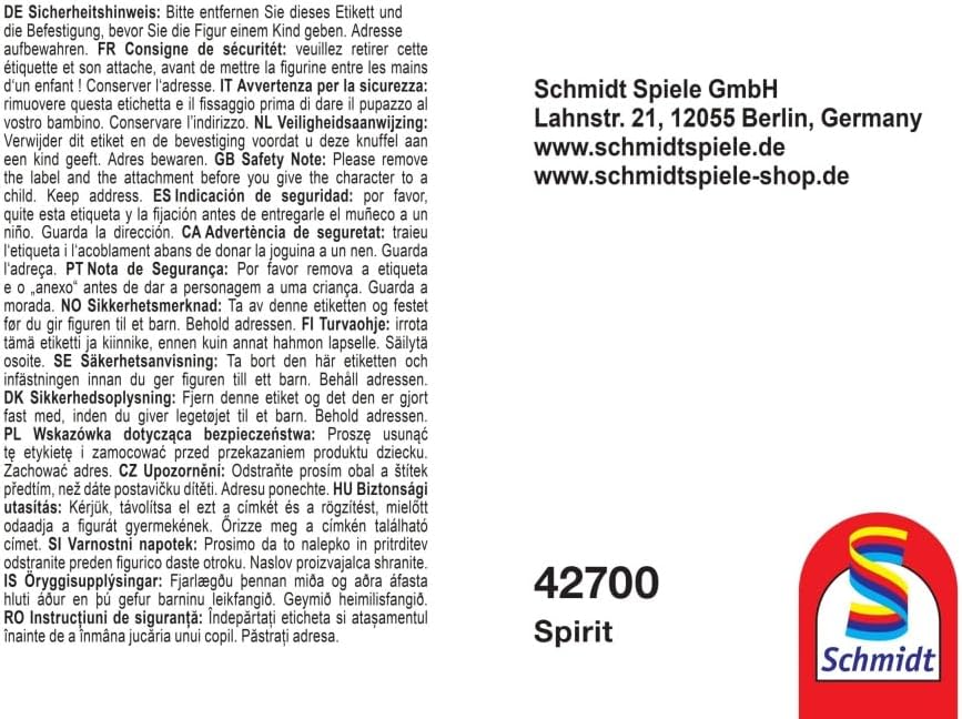 Thumbnail 2 de Schmidt 42700 Spirit plush horse, 35 cm, washable polyester
