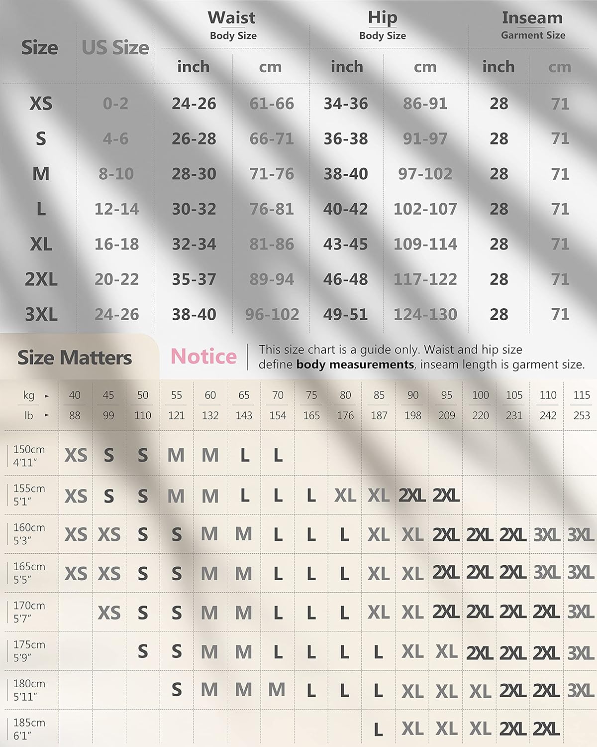 Thumbnail 6 de ODODOS Women’s High-Waisted Yoga Leggings with Pockets (Tummy Control, Non-See-Through)