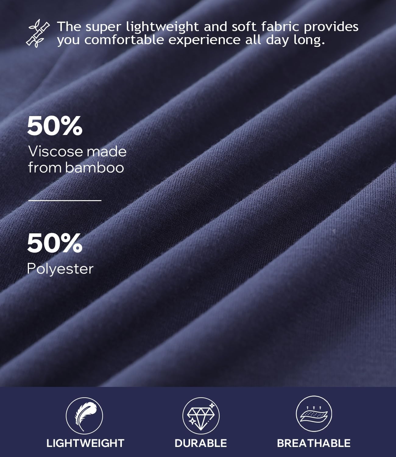 Thumbnail 6 de BAMBOO COOL Mens Boxers 3-Pack boxer shorts 🩲