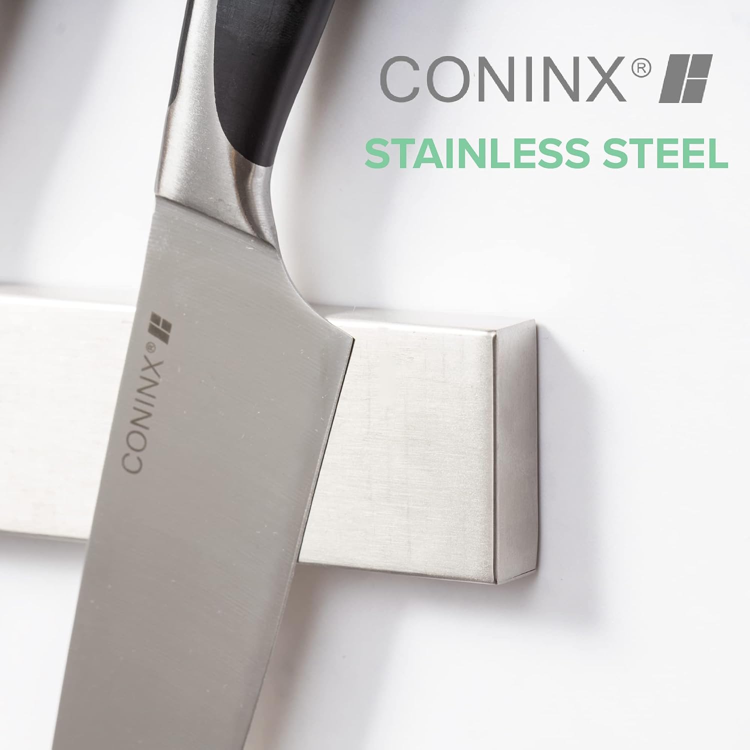 Detalle de Coninx 240021 magnetyczna listwa na noże 40 cm ze stali nierdzewnej