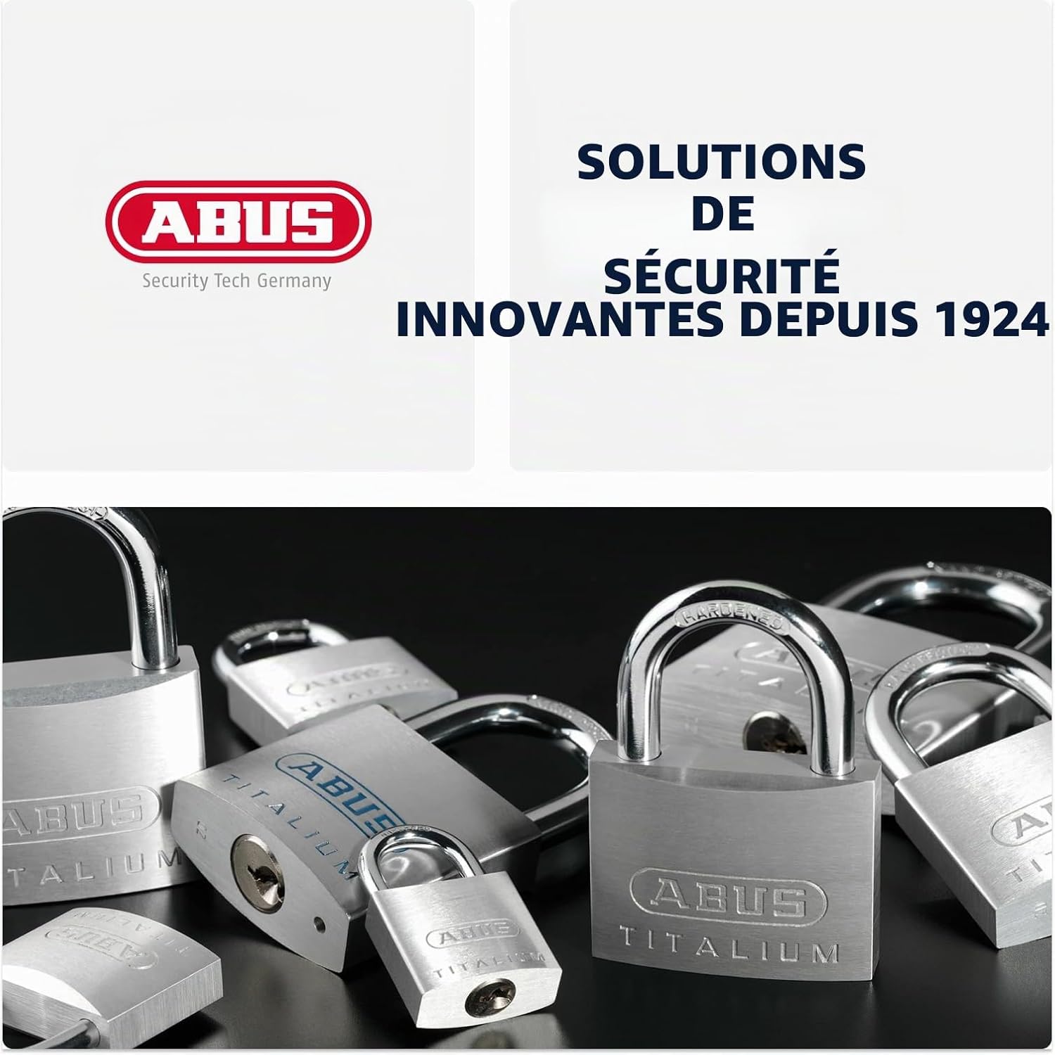 Thumbnail 6 de ABUS Titalium 64TI/60 – Cadenas de cave en aluminium spécial avec corps en aluminium et anse en acier trempé, niveau de sécurité ABUS 6