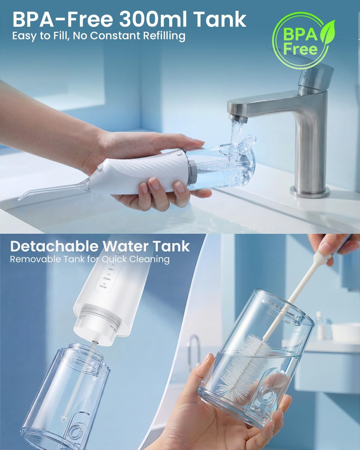 Thumbnail 4 de Onlyone Portable Water Flosser, 300 mL Tank