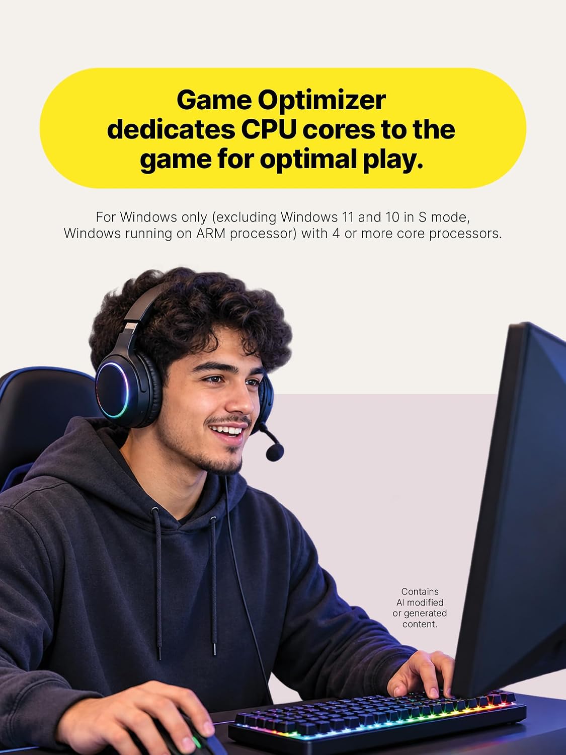 Detalle de Norton 360 for Gamers for 3 Devices with Advanced AI Scam Protection and Game Optimizer