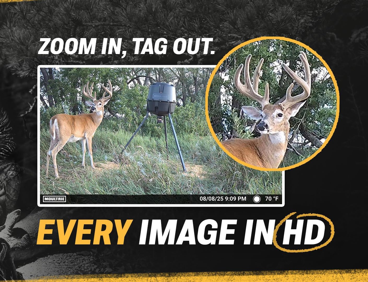 Detalle de Moultrie EDGE 3 PRO Cellular Trail Camera, 50MP, 1440p Video, No-Glow Flash